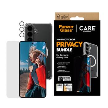 Preview: PanzerGlass CARE Privacy 3-in-1 Set Samsung Galaxy S26+