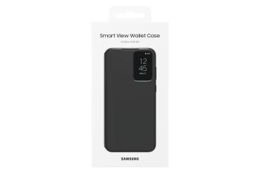 Samsung Smart View Wallet Case für Galaxy A35 5G Schutzhülle Bookcover  schwarz
