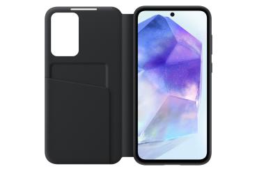 Samsung Smart View Wallet Case für Galaxy A55 5G Schutzhülle Bookcover  schwarz