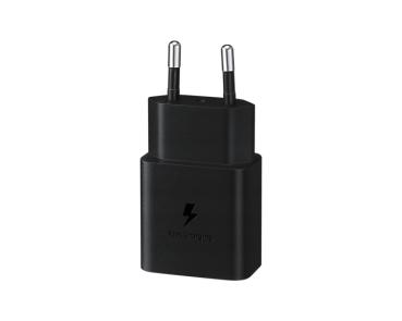 Samsung EP-T1510  USB-C Schnellladegerät mit Datenkabel 15 Watt schwarz
