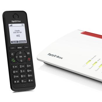 FRITZ!Fon M3 DECT-Telefon Schwarz
