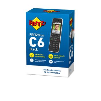 Preview: AVM FRITZ! Fon C6 schwarz