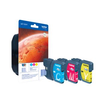 BROTHER LC 1100HY Multipack  cyan magenta yellow für DCP6690CW MFC-5890CN-6490CW-6890CW