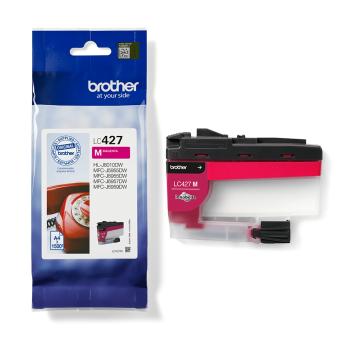 Preview: Brother Tinte LC-427M Magenta bis zu 1.500 Seiten nach ISO/IEC 24711