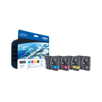 Preview: Brother LC985VALBP Original Tintenpatronen Value-Pack Schwarz Cyan Magenta Gelb