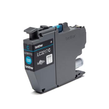 Preview: Brother LC-3217C Original Tintenpatrone Cyan – bis zu 550 Seiten