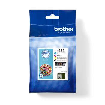 Brother LC-424 - 4er-Pack - Black Cyan Magenta Yellow
