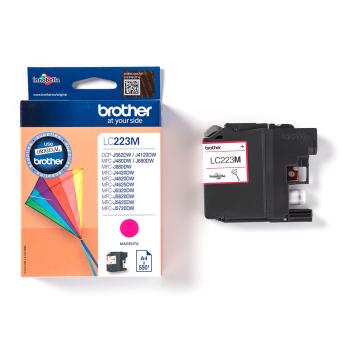Brother Tinte LC-223M Magenta bis zu 550 Seiten nach ISO/IEC 24711