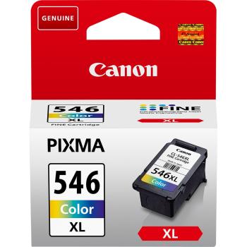 Canon CL-546XL Farbtinte C/M/Y XL | Hohe Reichweite 300 Seiten für PIXMA