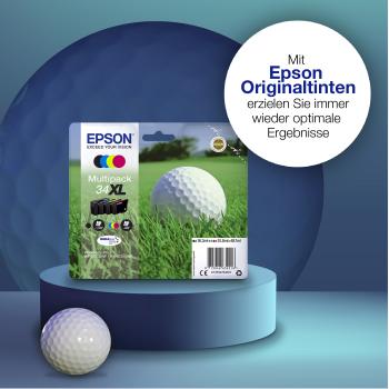 Preview: Epson 34 Multipack - 4er-Pack - Schwarz Gelb Cyan Magenta