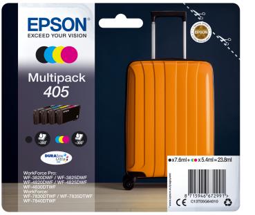 Epson 405 Multipack Schwarz Magenta Cyan Gelb original Tintenpatrone T05G6