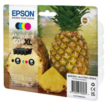 Preview: Epson Tinte 604XL C13T10H64010 Multipack (BKMCY) bis zu 350 Seiten