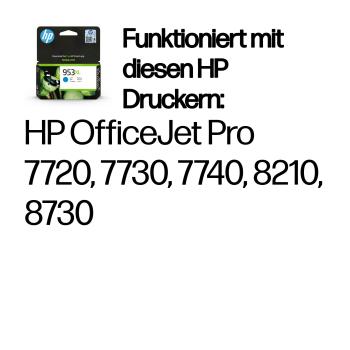 HP Nr.953XL cyan F6U16AE (SOP MHD FEB2019)
