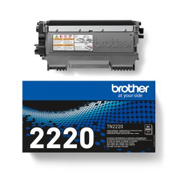 Brother Toner TN-2220 original schwarz bis zu 2.600 Seiten
