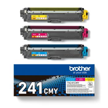 Preview: Brother Toner TN-241CMY Multipack (C/M/Y) bis zu 1.400 Seiten nach ISO/IEC 19798