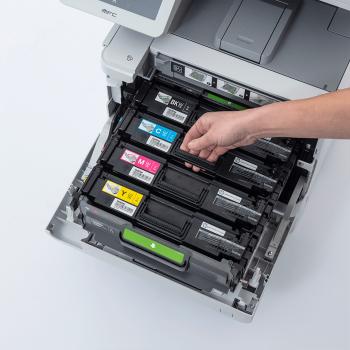 Preview: Brother Toner TN-821XLC Cyan bis zu 9.000 Seiten