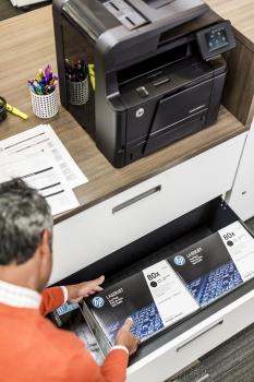 Preview: HP # 80X CF280XC black Contract-Toner - Hohe Kapazität bis zu 6900 Seiten