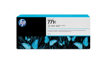 HP 771C Hellgrau DesignJet Druckerpatrone 775 ml Original B6Y14A für HP DesignJet Z6200, Z6610 & Z6810