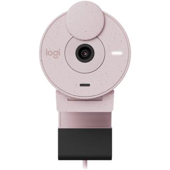 Preview: Logitech BRIO 300 Webcam Full HD 1080p USB-C Mikrofon Rosé