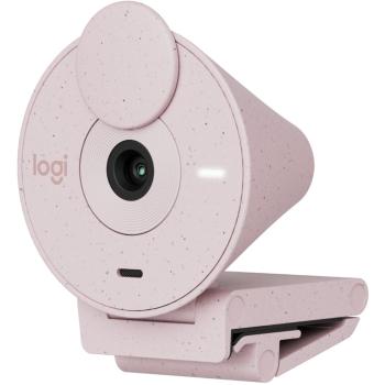 Logitech BRIO 300 Webcam Full HD 1080p USB-C Mikrofon Rosé