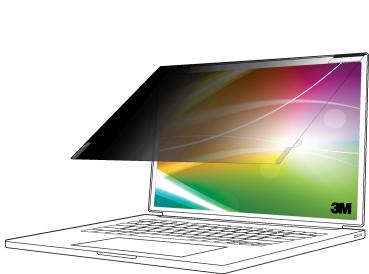 3M Blickschutzfilter für 14" Full Screen Notebooks 16:9