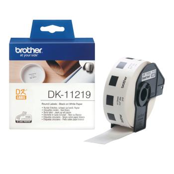 Brother Versandetiketten DK-11219 weiß 12 mm 1.200 St.