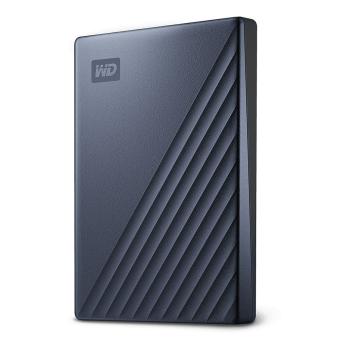 Preview: 2,5" WD My Passport Ultra 5TB Blue USB-C/USB3.0 HDD 6,4cm 2,5Zoll Metal finish RTL portable extern