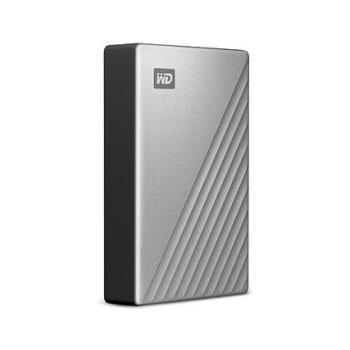 Preview: 2,5" WD My Passport Ultra Mac 4TB Silver USB-C/USB3.0 HDD 6,4cm 2,5Zoll Metal finish RTL portable extern