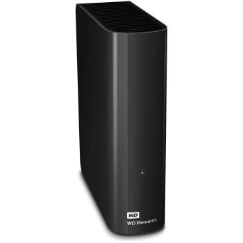 22TB WD Elements Desktop Stationär, black