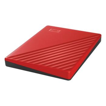 Preview: 2,5" WD My Passport 2TB portable HDD USB3.0 USB2.0 compatible Red Retail