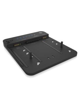 ICY BOX IB-2913MCL-C31 USB-C 3.2 Klon- und DockingStation für 2x M.2 NVMe/SATA SSD und 3,5"/2,5" HDD/SSD
