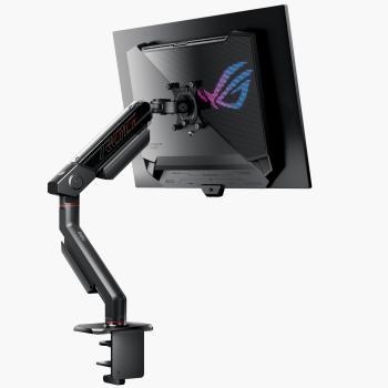 Preview: ASUS ROG Ergo Monitorarm AAS01R – Monitorhalterung bis 49 Zoll, 13,5 kg, VESA 100x100