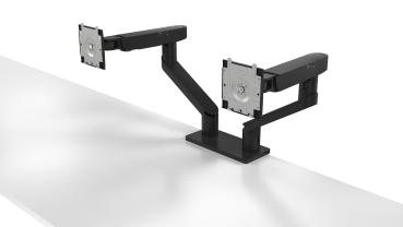 DELL Monitor-Halterung MDA20 DELL-MDA20 schwarz für 2 Monitore. Tischklemme
