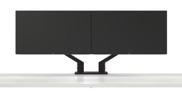 DELL Monitor-Halterung MDA20 DELL-MDA20 schwarz für 2 Monitore. Tischklemme