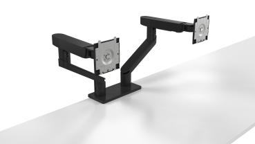 DELL Monitor-Halterung MDA20 DELL-MDA20 schwarz für 2 Monitore. Tischklemme
