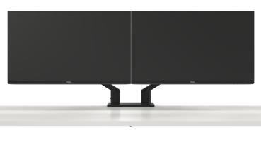DELL Monitor-Halterung MDA20 DELL-MDA20 schwarz für 2 Monitore. Tischklemme