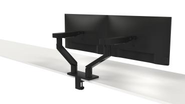 DELL Monitor-Halterung MDA20 DELL-MDA20 schwarz für 2 Monitore. Tischklemme