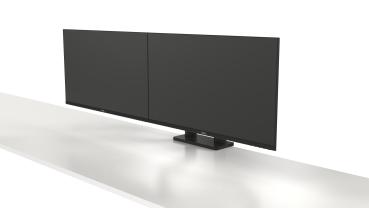 DELL Monitor-Halterung MDA20 DELL-MDA20 schwarz für 2 Monitore. Tischklemme