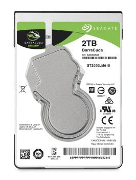 Seagate BarraCuda 2TB 2,5″ interne HDD SATA III 128 MB Cache ST2000LM015