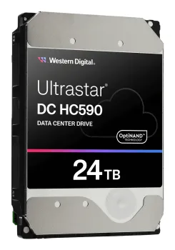 Western Digital Ultrastar DC HC590 24TB 3,5 Zoll SATA HDD – 7200 U/min 6 Gbit/s Festplatte für Server & NAS