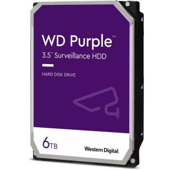 Western Digital 3,5 WD Purple interne Festplatte 6TB WD WD64PURZ Purple 256MB