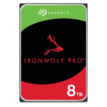 Seagate IronWolf Pro 8TB NAS HDD 7200RPM 256MB SATA III 3,5" ST8000NT001