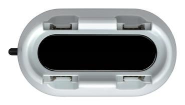 Preview: PDP Ladestation 4 Controller schw/weiß für Nintendo Switch