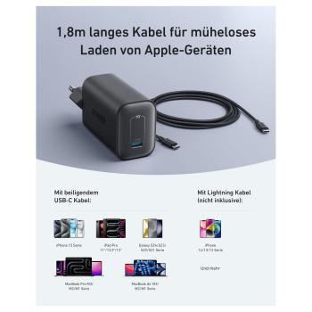 Preview: ANKER Nano Charger 100W w c-c cable black