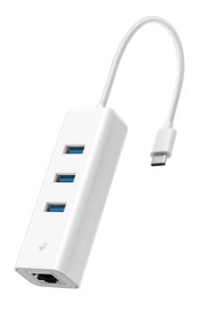 Preview: TP-Link UE330C USB-C-Hub mit Gigabit-Ethernet
