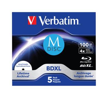 Verbatim BD-R M-Disc 100 GB (4-fach, 5 Stck)