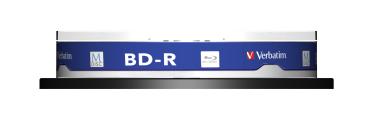 Preview: Verbatim M-Disc BD-R 25GB 4x 10er Cakebox printable