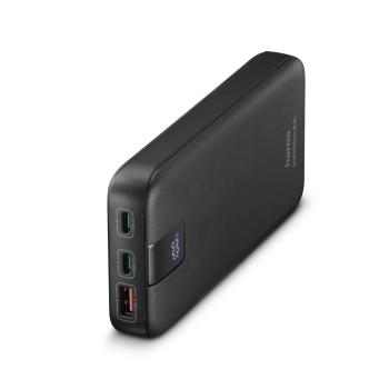 HAMA Power Pack PD 10, 10000mAh, 3 Ausgnge Anthrazit