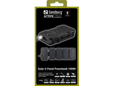 Preview: 421-05 SANDBERG 5-Panel Solar Powerbank