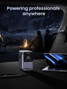 UGREEN Nexode Power Bank 48000 mAh Lithium Grau – Powerbank für Laptop, Smartphone & Tablet